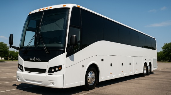 Exterior of Metairie Party Bus Company's 50 Passenger Party Bus in Metairie