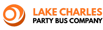 lake charles party bus company logo