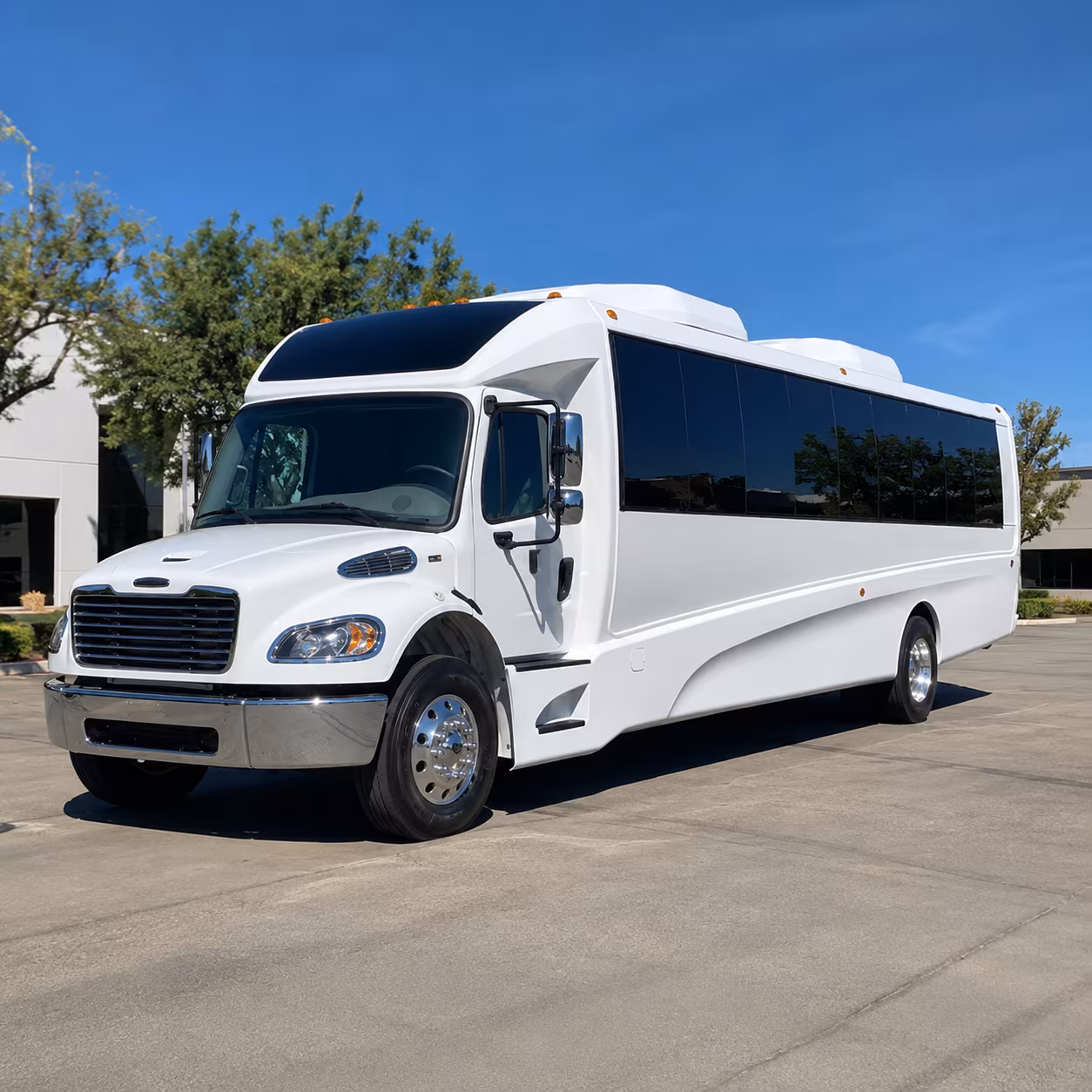 Shreveport Airport Shuttle & Transportation party bus exterior