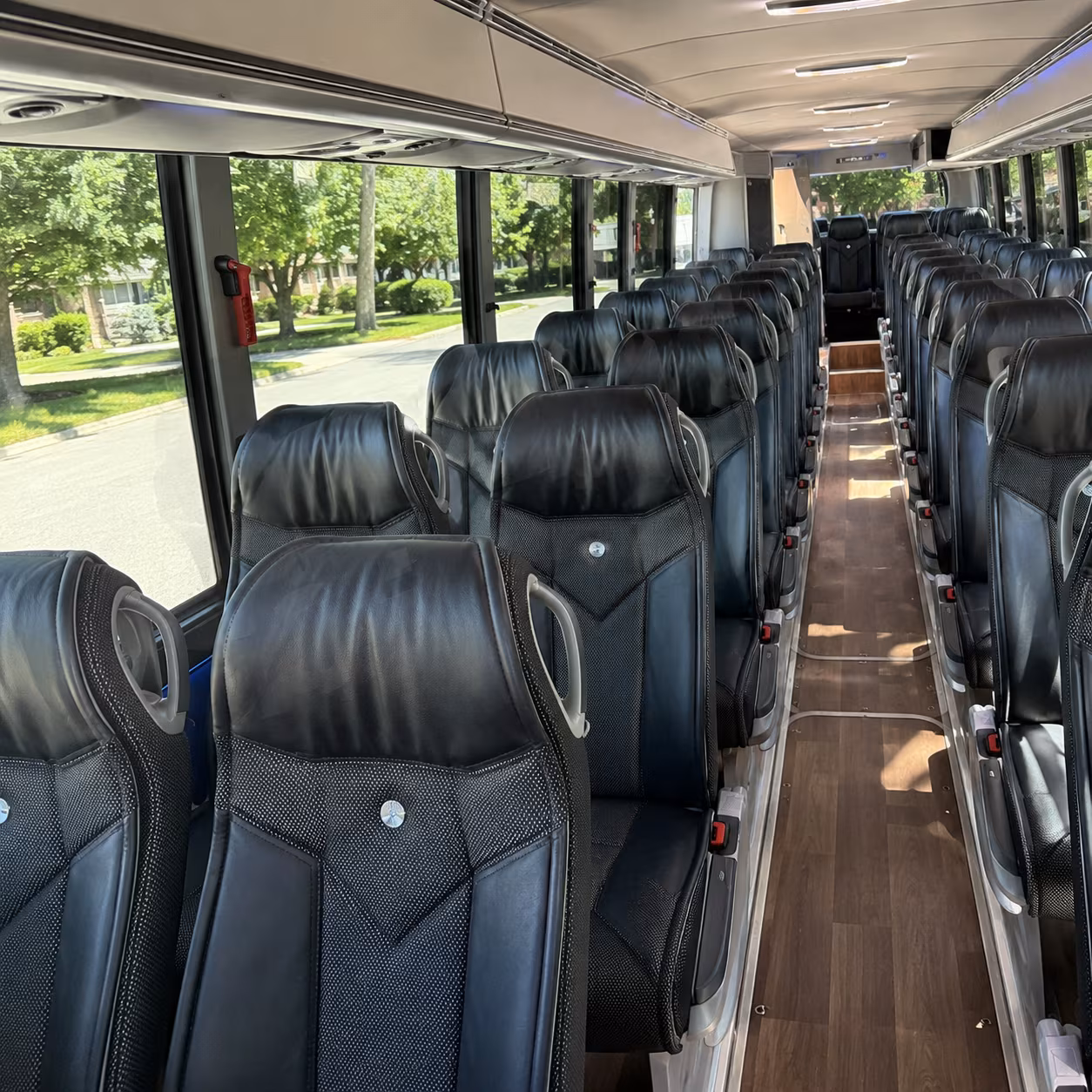 Shreveport Airport Shuttle & Transportation onboard seating