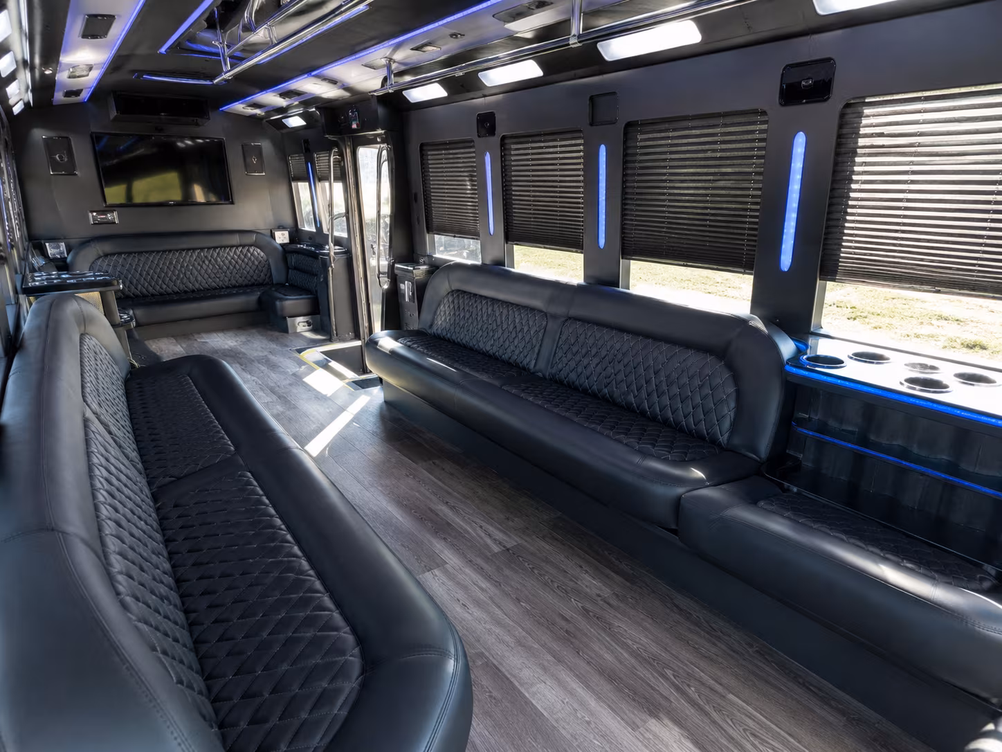 Shreveport Bachelor & Bachelorette Transportation party bus exterior