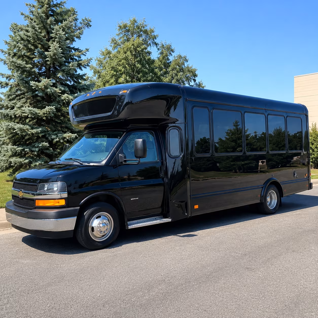 Shreveport Concert & Music Festival Transportation party bus exterior