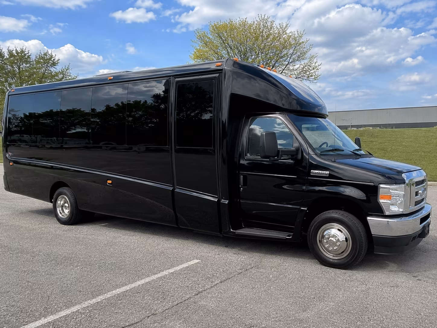 Shreveport Corporate Transportation party bus exterior