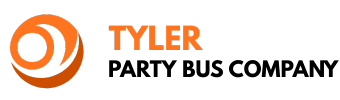 tyler party bus company logo